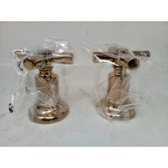 Invari® Widespread Lavatory Cross Handle Kit HX5376-PG Polished Gold - Picture 1 of 3